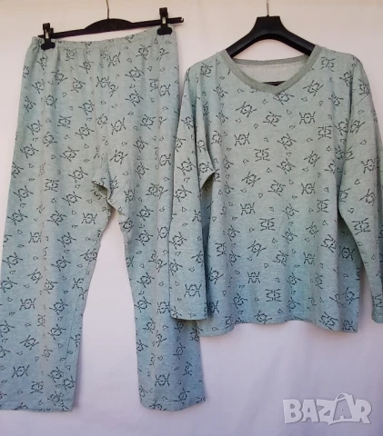 Мъжка трикотажна пижама с вата зимна., снимка 2 - Други - 51312163