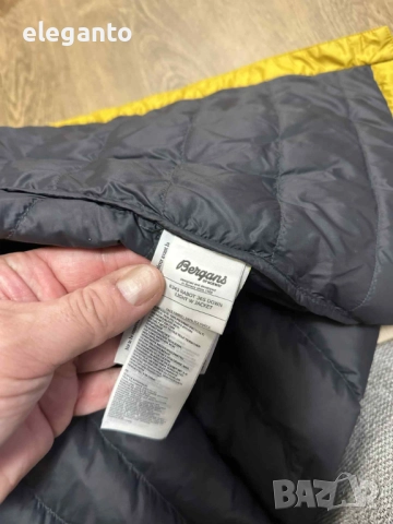 Висок клас дамско хибридно пухено яке  Bergans Rabot365 Down 700CUIN  Light W Jacket Mustard Yellow , снимка 11 - Якета - 52839955