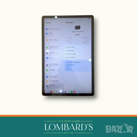 Galaxy Tab S9FE+ 256 GB, N: 81168