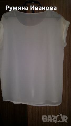 Бяла блуза MANGO, снимка 4 - Други - 45892956