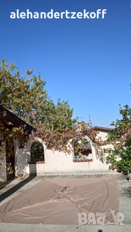 Шатра vidaXL, Плат, Таупе, 4 x 3 x 2.73 m, 32.63 kg за ремонт или части, снимка 3 - Палатки - 52344372