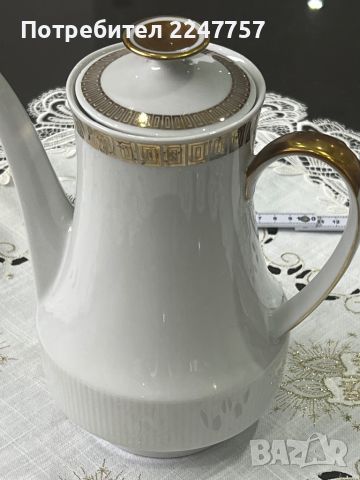 Чайник с латиера порцелан , снимка 5 - Сервизи - 45102442