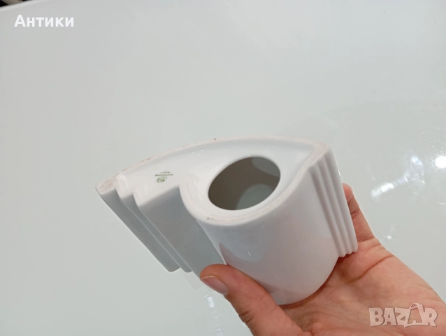 Порцеланов свещник маркиран стар, снимка 17 - Други - 52496441