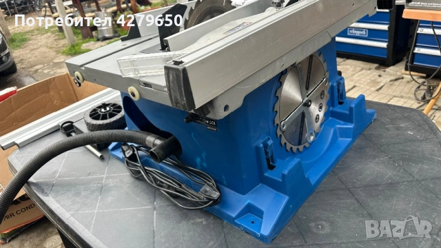 Стационарен цирколяр, снимка 5 - Циркуляри - 50396866