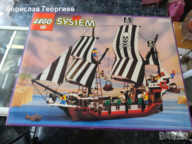 Кутия + инструкция за Лего 6286 lego pirates