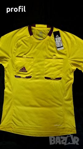 НОВА Adidas refer 12 jsy S реферска/съдийска тениска, снимка 5 - Футбол - 45401951