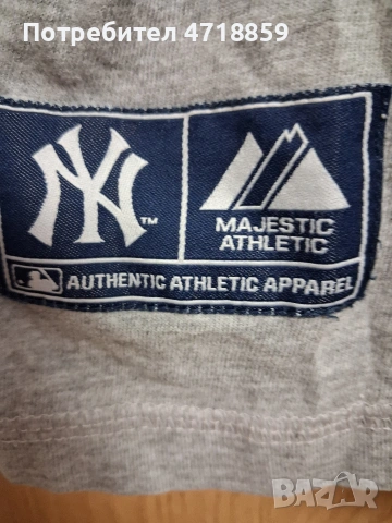 Тениска на  NY Yankees Majestic Atletic, снимка 4 - Тениски - 54247370