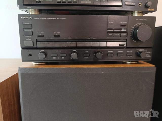 продавам усилвател kenwood-ka-d1100ex, снимка 2 - Ресийвъри, усилватели, смесителни пултове - 52884130