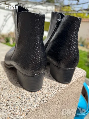 Боти естествена кожа 37,5 , снимка 6 - Дамски боти - 49960862