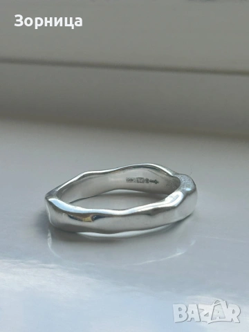 СРЕБЪРЕН ПРЪСТЕН , снимка 2 - Пръстени - 53983505