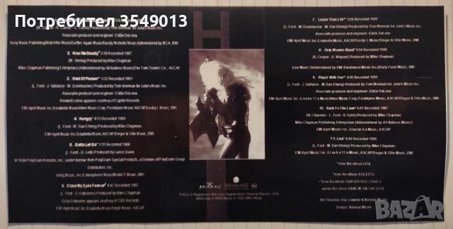 Неофициални cd / цд дискове - нови - Lita Ford,Helloween,Incognito,Whitesnake, снимка 15 - CD дискове - 51922190