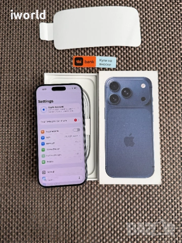 НОВ❗️ 1Tb⚠️ iPhone 17 Pro⚠️ Лизинг от 56€/мес❗️ Deep Blue ГАРАНЦИЯ❗️1000Gb❗️, снимка 6 - Apple iPhone - 53798202