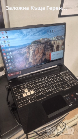 Лаптоп Asus FX506HC-HN004, снимка 9 - Лаптопи за дома - 52934689