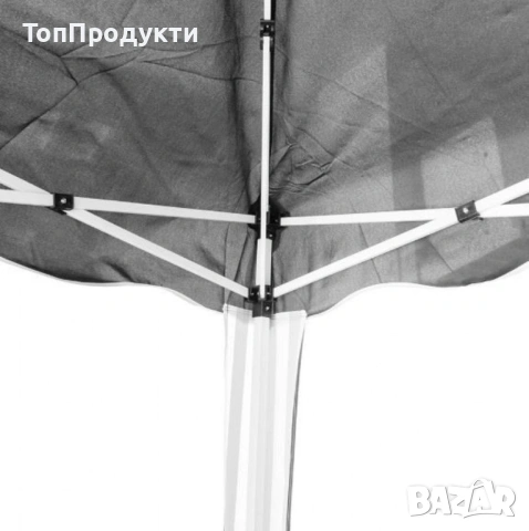 Шатра Muhler 300x300xH260cm – Стабилност и стил за открито удоволствие, снимка 5 - Градински мебели, декорация  - 53070747