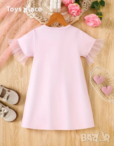 8г Рокля с балерина Нова , снимка 2 - Детски рокли и поли - 52631390