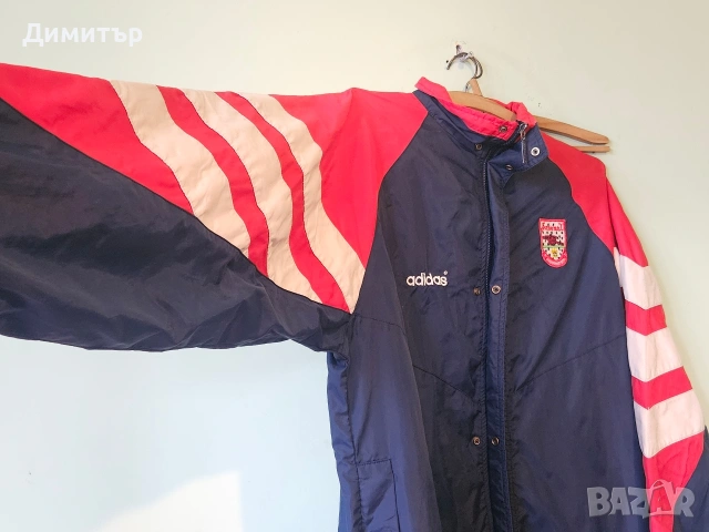 Arsenal F.C. Adidas яке Jacket футбол Soccer English league L/XL football retro jersey, снимка 6 - Якета - 53462990