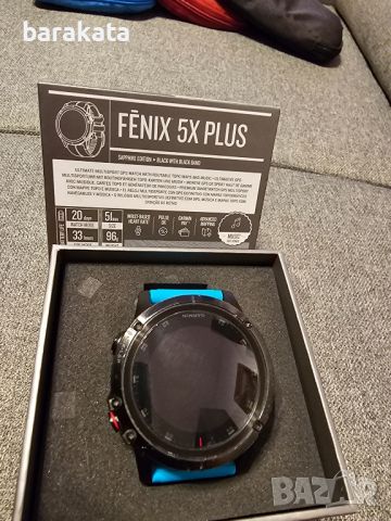 Garmin fenix 5x plus, снимка 2 - Смарт часовници - 45528942