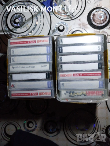 DAT & DDS cassette за цифрово аудио или архивиране, снимка 5 - Аудио касети - 53113374