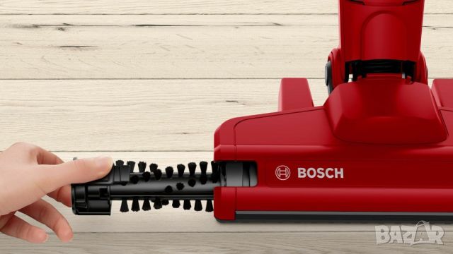 Мощна Безкабелна прахосмукачка BOSCH- 2 in 1, Li-ion- 40мин.- Като Нова, снимка 6 - Прахосмукачки - 45998558