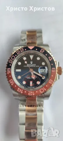 Мъжки луксозен часовник Rolex GMT-Master II Two-Tone Stainless - "The Rootbeer"

, снимка 3 - Мъжки - 47069873