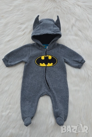 Бебешки ромпър Батман за новородено, снимка 8 - Бебешки гащеризони - 52116312