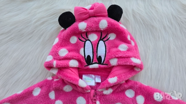 Поларен ромпър Мини Маус 0-3 месеца, снимка 14 - Бебешки гащеризони - 52358811