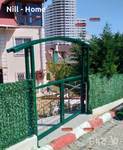 ВРАТИ- ПЕШЕХОДНИ/ПОРТАЛНИ - оградни пана- оградни колове-Мрежа с декорация, снимка 6 - Други - 52038531
