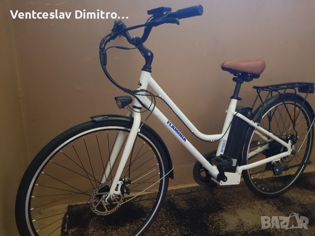 Продава се електрическо колело,алуминиево ново ,много леко., снимка 1 - Части - 45620438