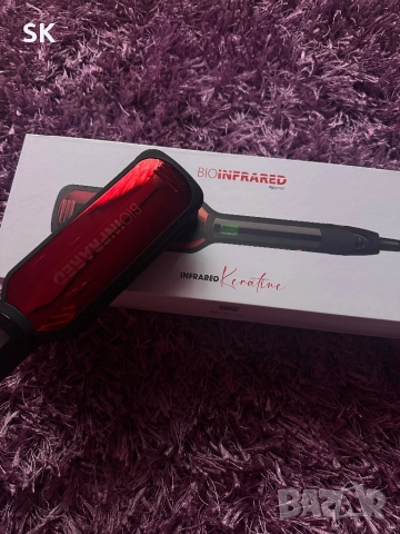 Преса за коса Upgrade keratine-bio infrared Flat iron, снимка 4 - Преси за коса - 52845328