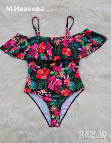 Дамски бански размер М, снимка 5 - Бански костюми - 51283572