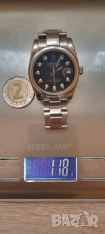 Rolex  Diamonds, луксозен дамски часовник, снимка 8 - Луксозни - 46707274