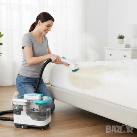 Портативна прахосмукачка с пара – 2 в 1 мокро и сухо почистване на мебели, дивани и килими, 1700W, снимка 5 - Прахосмукачки - 52394731