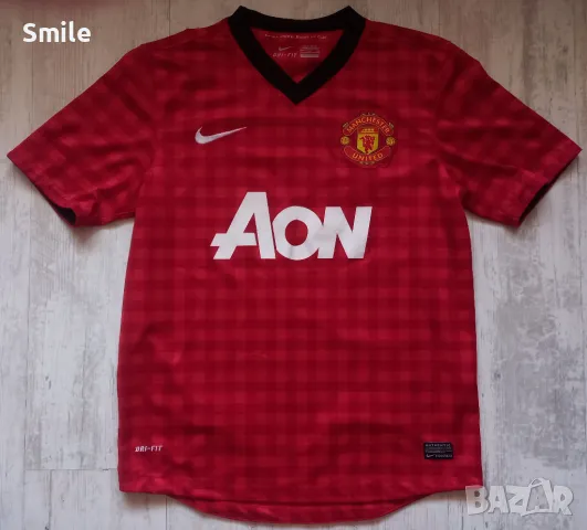 Фланелка Manchester United / Nike - оригинал, снимка 1 - Футбол - 46875722