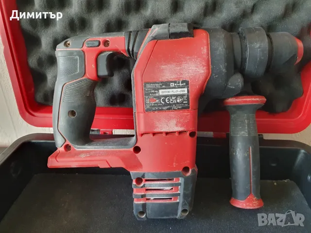 Перфоратор Einhell Herocco 18V с куфар, снимка 3 - Бормашини - 49222822