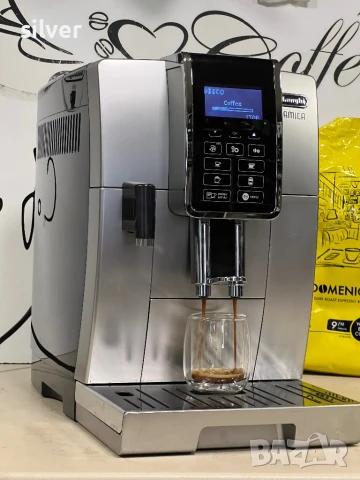 Кафемашина кафе автомат delonghı dinamica с гаранция, снимка 5 - Кафемашини - 50502879