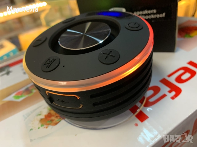 Водоустойчива Bluetooth Колонка 3W / Безжична Колонка за Баня