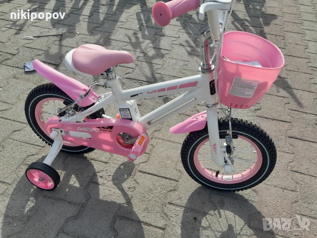 MONI Велосипед 12" 1290 розов, снимка 6 - Велосипеди - 53759059