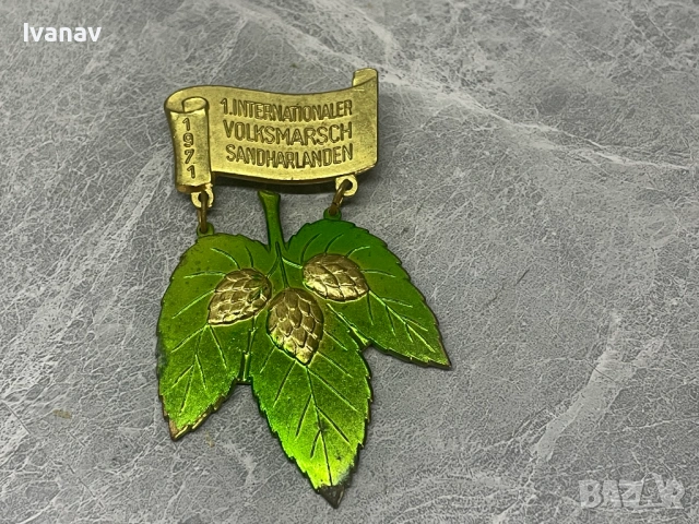 Медал 1971г. Германия, снимка 3 - Антикварни и старинни предмети - 54157502