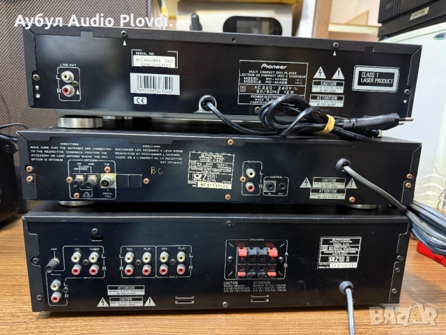 Pioneer Сет A-33 Усилвател/CD чейнджър PD-M426/F-447 Радио дек, снимка 7 - Аудиосистеми - 52349944