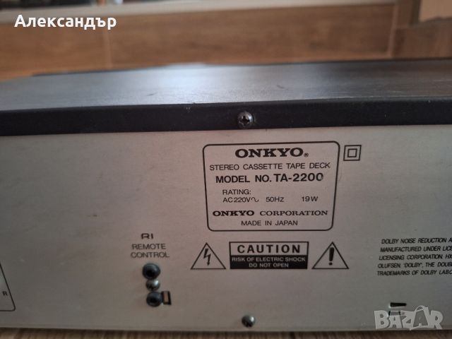 ONKYO TA-2200, снимка 2 - Декове - 46789901