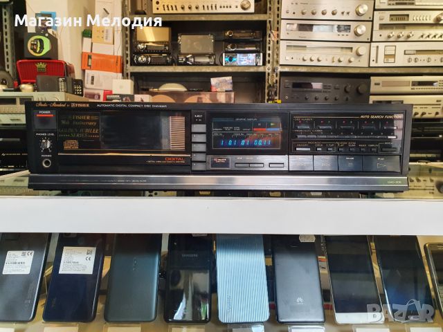 CD Player FISHER DAC-205 В отлично техническо и визуално състояние., снимка 1 - Декове - 46700947