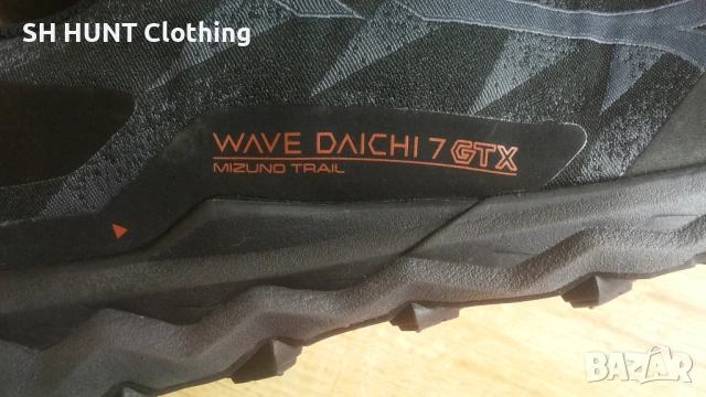 Mizuno WAVE DAICHI 7 GORE-TEX размер EUR 44 / UK 9,5 маратонки водонепромокаеми - 2386, снимка 6 - Маратонки - 53863354