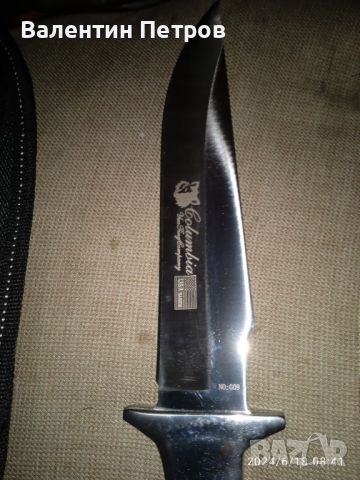 Ловен нож Колумбия, снимка 2 - Ножове - 46254289