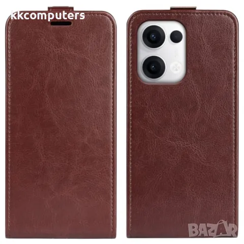 Oppo Reno13 Pro Flip3 Кожен Калъф и Скрийн Протектор, снимка 4 - Калъфи, кейсове - 49824719