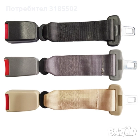 Удължител за предпазен колан, за кола, за бременни жени или пълни хора - ЧЕРЕН, снимка 11 - Аксесоари и консумативи - 51526179