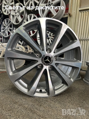 Джанти 17 Цола Mercedes E Klass W211 W212 W213 C Klass W205 W 206 CLA Original , снимка 9 - Гуми и джанти - 53874662