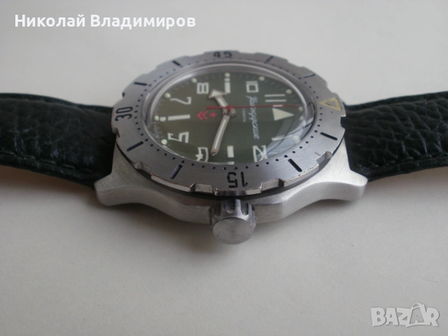 Командирски автоматичен Восток Wostok руски мъжки ръчен часовник, снимка 6 - Мъжки - 50086343