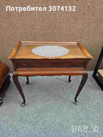 Елегантна помощна маса в стил Луи 15, снимка 2 - Маси - 52817329