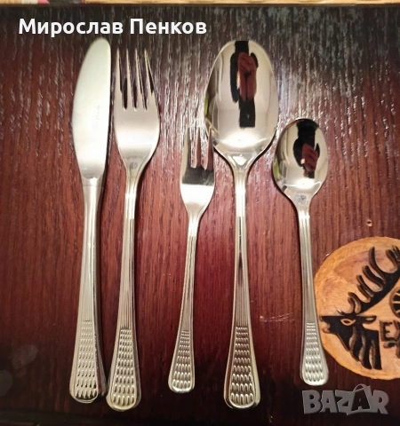 Прибори за хранене , снимка 2 - Прибори за хранене, готвене и сервиране - 53144410