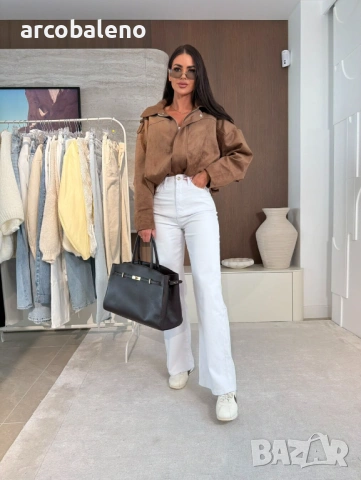 Дамски дънкови панталони Abruzzo, снимка 2 - Панталони - 53278221